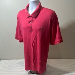 Polo by Ralph Lauren Red Relaxed Fit Polo Shirt